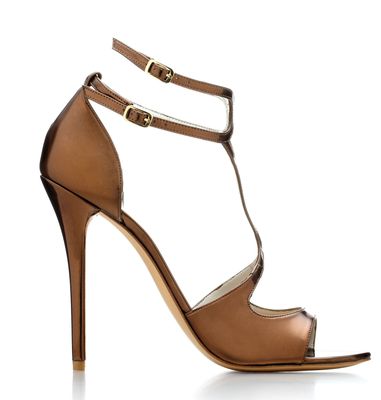 Stuart Weitzman Abendschuhe Bronze  Modell: Latenight auch in Metallic und Rosé  erhältlich